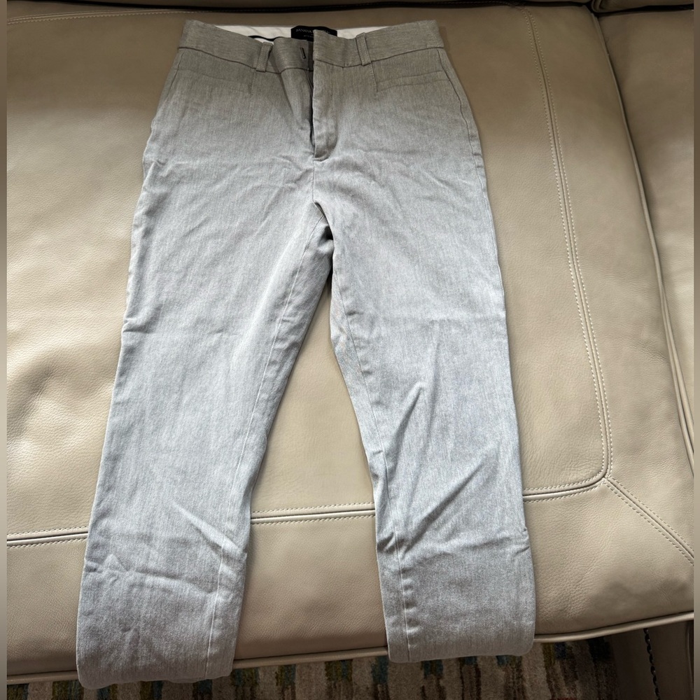 BANANA REPUBLIC High- Rise Sloan Gray Pants